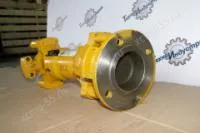 Вал карданный передний малый (L-320 мм. фланец круглый 4 отв, уши 4 отв.) XCMG ZL30G