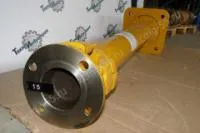 Вал карданный передний большой с подвесным подшипником (L-880 мм. фланец круглый 4 отв, уши 4 отв.) XCMG ZL30G